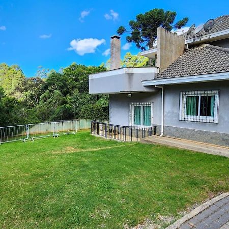 Excelente Casa, Bairro Nobre Em Campos Do Jordao Villa Luaran gambar